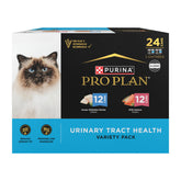 Purina Pro Plan paté para gato pez blanco del océano, sabor que favorece la salud urinaria.