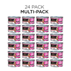 Purina Pro Plan UR felina, latas de 24, destaca cuidado nutricional para gatos con necesidades urinarias.