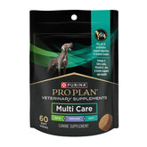 Purina Pro Plan Veterinary Supplements Multi Care, empaque de 30 unidades, uso diario recomendado.