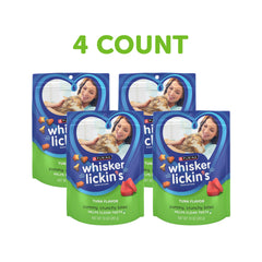 Purina Whisker Lickin's: textura crujiente para masticar diariamente.