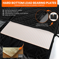 Purrific Pet protector impermeable para asiento trasero mantiene interior limpio