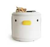PURROOM Mochila transportín para gatos, frente cerrado, ideal para viajar con seguridad