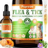 Puyrzoe Gotas para prevención diaria de pulgas y garrapatas en perros