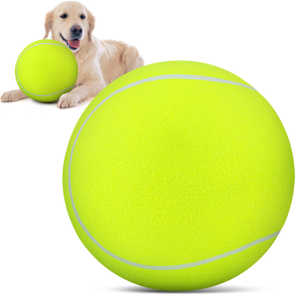QDAN pelota-tenis gigante para perros, ideal para juego al aire libre