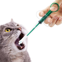 QIYADIN lanzador de pastillas para gato en la mano, facilita la administración.