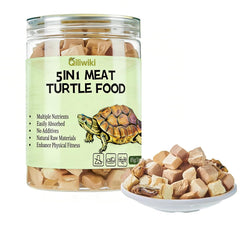 Qiliwiki tortuga envase 3 onzas, alimento práctico para alimentación diaria.