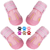 QUMY zapato para perro con ajuste rápido para ponérselo fácilmente.