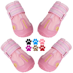 Zapatos QUMY para perros grandes con ajuste firme para caminatas.
