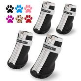 QUMY zapatos para perros pequeños con cierre ZIP para ajuste rápido.
