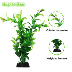 QUOZUO plantas con pedestal evitan que floten, manteniendo la decoración estable.