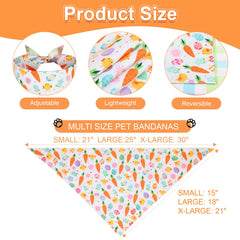 Bandana QUQULE XL para perro, talla 21x30, ajuste cómodo