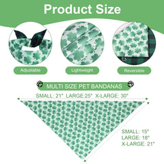 Bandana QUQULE para perro con tallas diferentes, ajuste cómodo para cualquier cuello.