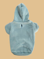 QWINEE Sudadera con capucha, costuras visibles, acabado cómodo para uso diario.