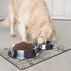QXWREL base antideslizante, evita movimientos de cuencos durante las comidas.