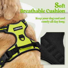 Arnés Rabbitgoo con ajuste total de cuatro puntos para un ajuste cómodo.
