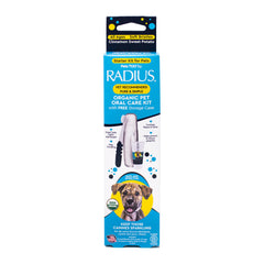 Radius kit dental para perros con cepillo suave para limpieza diaria.