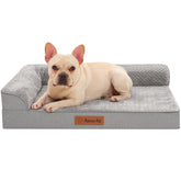 Rainmr cama ortopédica para perro en reposo interior suave para dormir mejor