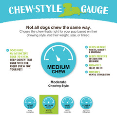 Raw Paws palitos de 6 pulgadas para perros pequeños, alternativa segura al cuero crudo.