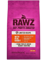 Rawz alimento seco para gatos con recubrimiento liofilizado en envase