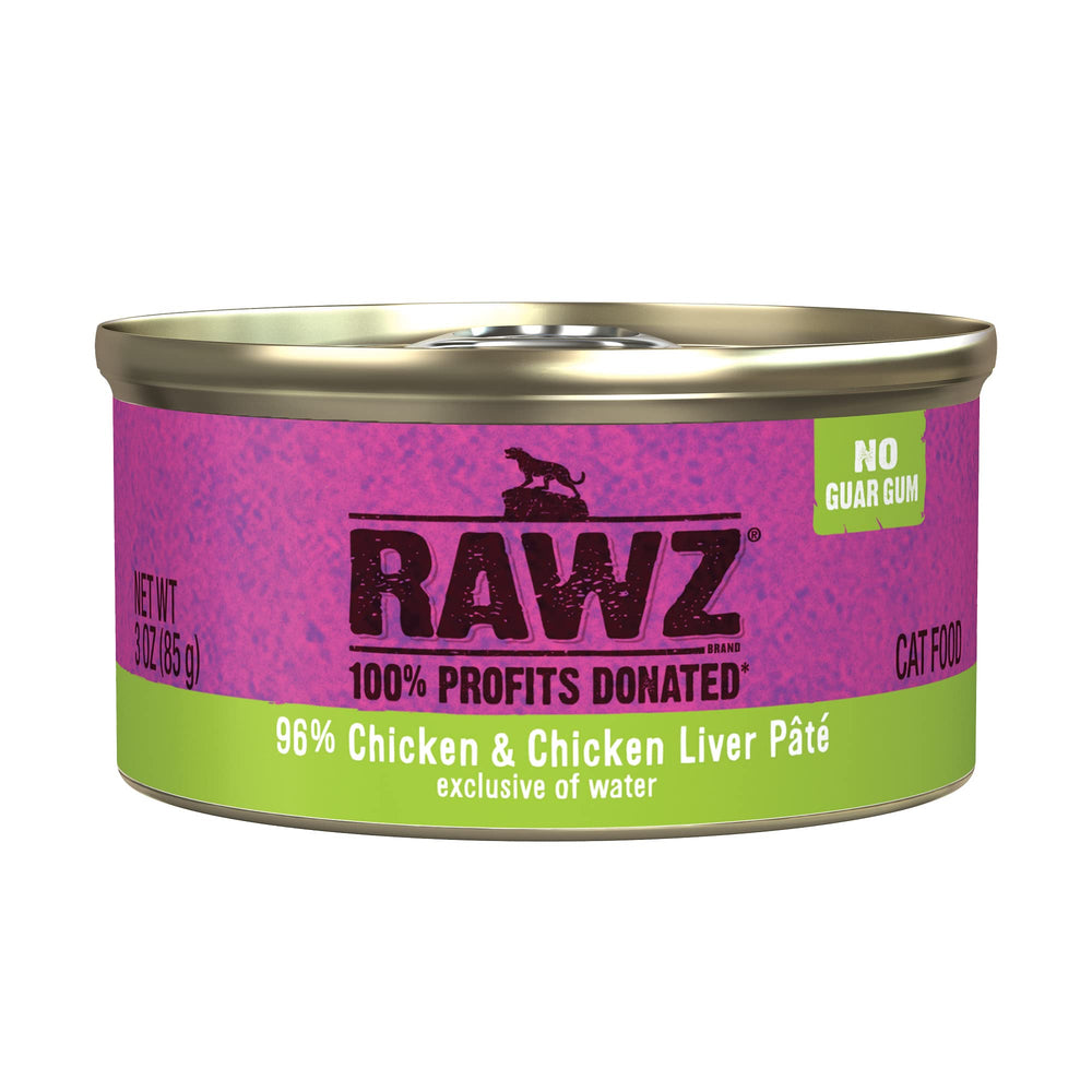 Rawz Pate Gato Pollo: ingrediente principal real para una nutrición adecuada