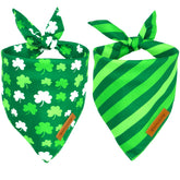 Bandanas Realeaf design Saint-Patrick pour des photos festives.