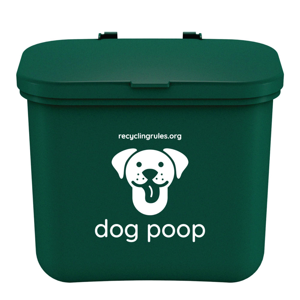 Recycling Rules cesto colgante para basura de perro, facilita recoger bolsas.