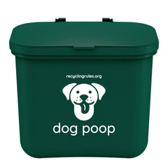 Recycling Rules cesto colgante para basura de perro, facilita recoger bolsas.