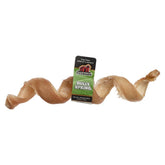 Redbarn Bully Springs empaque externo; snack espiral para masticar y entretener.