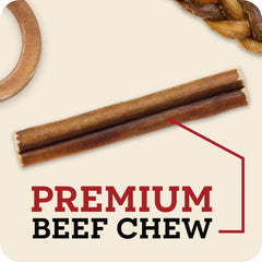Redbarn Bully Springs textura carne; ingrediente único para un sabor sabroso.