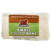 Redbarn Hueso relleno mantequilla de maní, tamaño pequeño para perros activos.