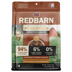 Redbarn Powerfood alimento seco digestivo para perros, apto como comida completa.