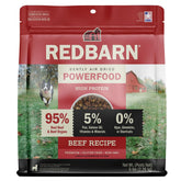 Redbarn Powerfood en bolsa de 5 libras lista para perros activos.