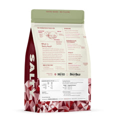 REDMOND Daily Red Triturado en comedero, fácil de incorporar a la dieta.
