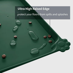 Tapis Reopet lavable en machine, nettoyage rapide après chaque repas.
