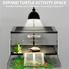 REPTITRIP superficie tortuga acero inoxidable 304 resistente a ambientes húmedos.