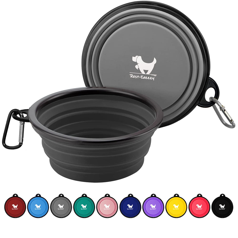 Rest-Eazzzy bol perro-plegable-viaje, portátil y compacto para agua