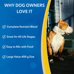 Aroma y sabor ternera asada e hígado, atractivo para perros.
