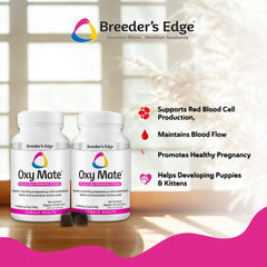 Revival Breeder's Edge Oxy Mate: ingredientes clave como hierro, ácido fólico y zinc