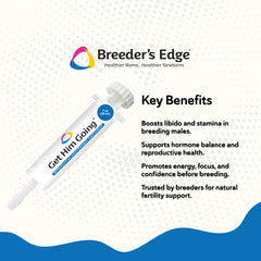 Breeder’s Edge Get Him Going: dispensador para dosis precisas.