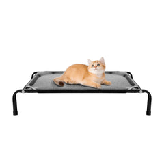 Rexwnadu Cama elevada para gato en interior, descanso cómodo y seguridad.