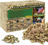 Riare musgo sphagnum natural en empaque, listo para preparar terrarios