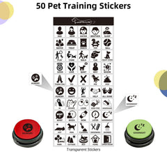 RIBOSY: 50 etiquetas de entrenamiento para personalizar respuestas del perro.
