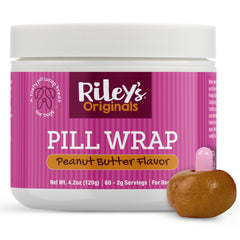 Pot Riley's contenant la pâte au beurre de cacahuète prête à être modelée.