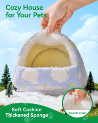 Rodizoo lavable a máquina facilita limpieza rápida del refugio.