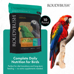 Roudybush alimento diario con cuchara medidora para porciones consistentes
