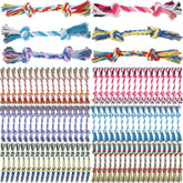 RoundFunny juguete cuerda multicolor para perros, ideal para juego diario