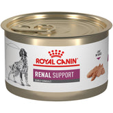 Royal Canin Soporte Renal Consulta Temprana, formato pan en salsa, apoyo potencial a la función renal en perros.