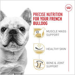 Royal Canin nutrientes para la barrera cutánea en Bulldog Francés