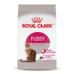 ROYAL CANIN Fussy: bolsa frontal, ideal para gatos selectivos.