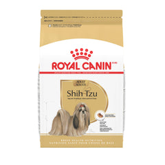 Royal Canin Shih Tzu, empaque, nutrición específica para razas pequeñas.